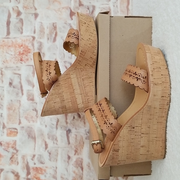New Coach Gena Wedge Sandal - Picture 3 of 10